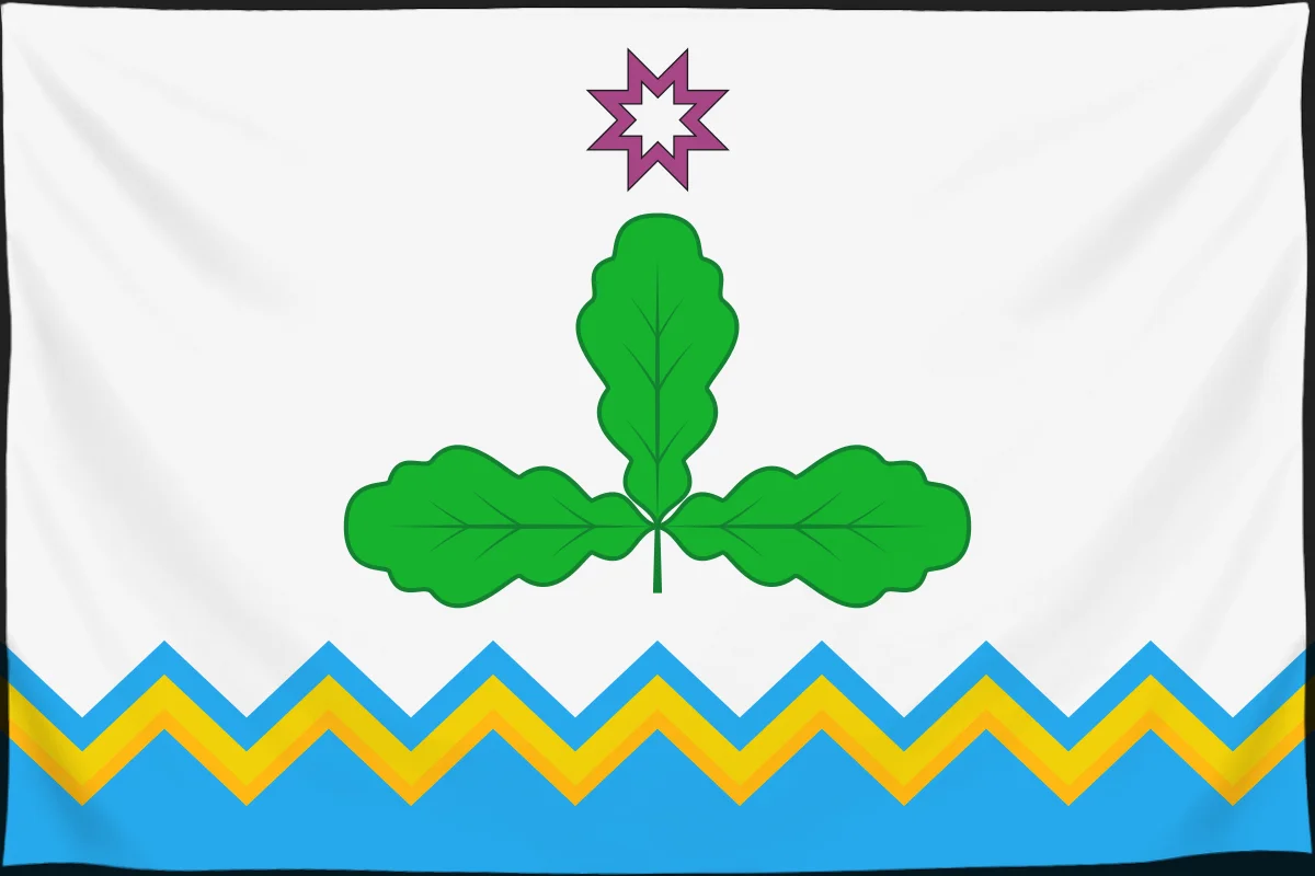 Флаг: Чебоксарский муниципальный округ